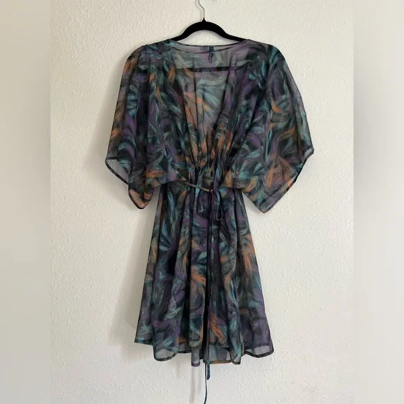 My Michelle Beach Day Coverup Tunic Size 12 - Picture 6 of 10